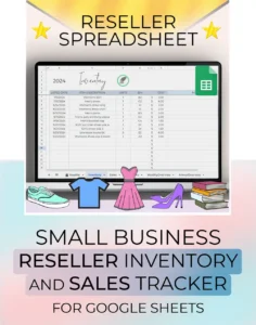 reseller spreadsheet template