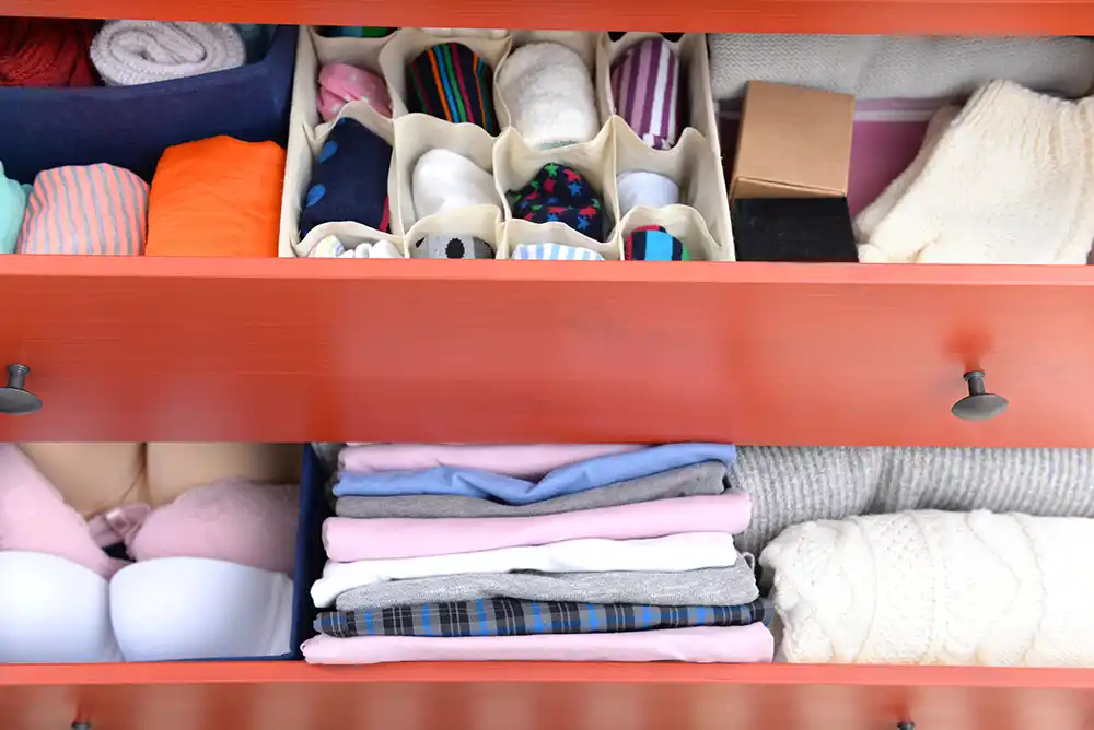 how to organize small items in your home