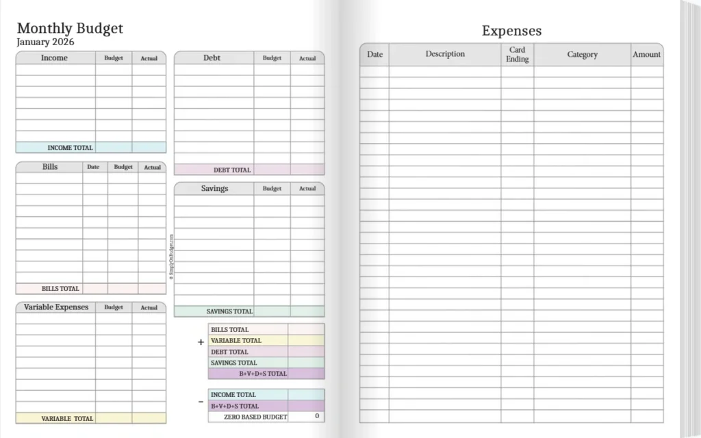 daily planner printable pdf