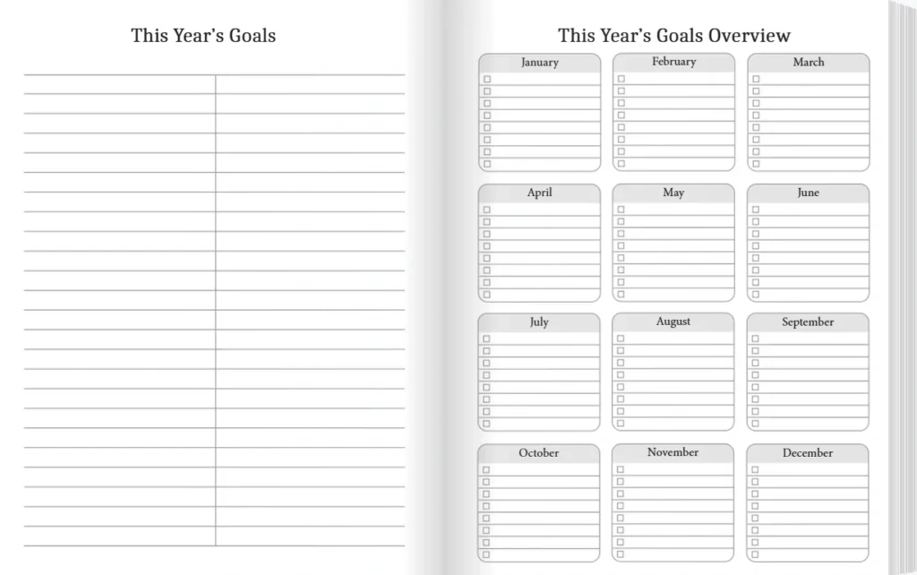 daily weekly monthly planner