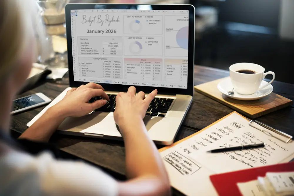what should a budget spreadsheet include